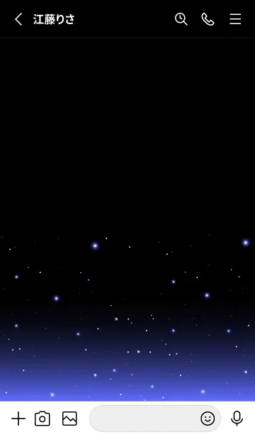 [LINE着せ替え] LIGHT-GRADATION STAR 4の画像2