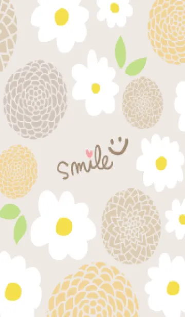 [LINE着せ替え] 白い花と鞠花8の画像1