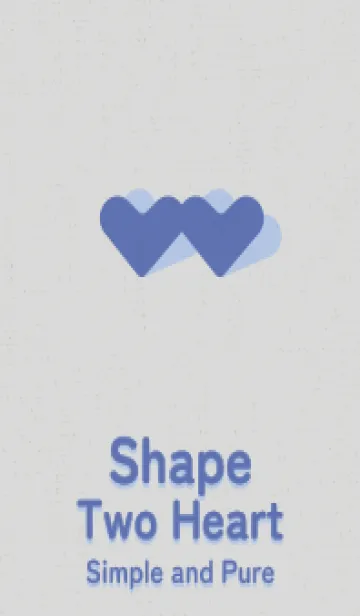 [LINE着せ替え] 2ハートのきせかえ レインの画像1