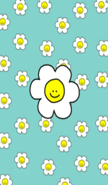 [LINE着せ替え] Happy Smile Everyday (greenpink)の画像1