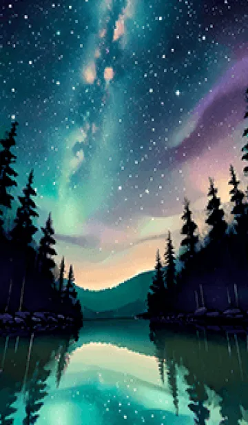 [LINE着せ替え] 穏やかな夜景の着せかえ/703の画像1