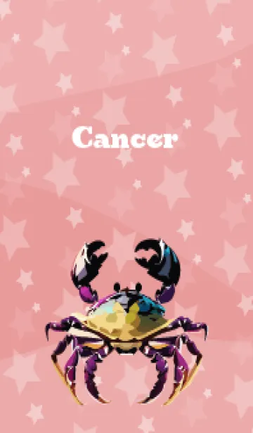 [LINE着せ替え] light pink かに座の画像1