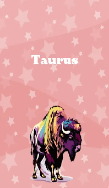 [LINE着せ替え] light pink おうし座の画像1