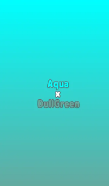 [LINE着せ替え] アクア★くすみグリーン.TKCの画像1