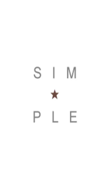 [LINE着せ替え] SIMPLE STAR 99の画像1