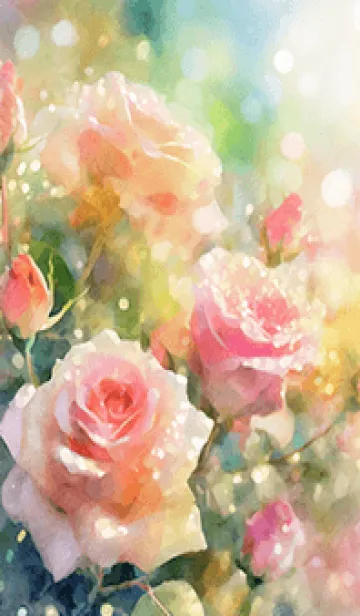 [LINE着せ替え] 薔薇(バラ)の花の着せかえ(R2632)の画像1