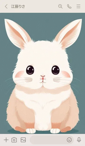 [LINE着せ替え] 幸運を祈ります 4jBwの画像2