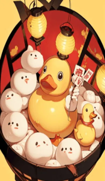 [LINE着せ替え] 幸運を祈ります GGtVの画像1