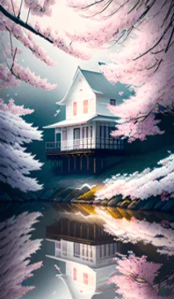 [LINE着せ替え] 浮世絵 山海桜 5Ww 3の画像1