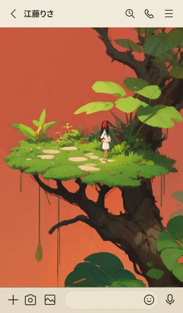 [LINE着せ替え] 新年、幸福を届ける MM 766lの画像2