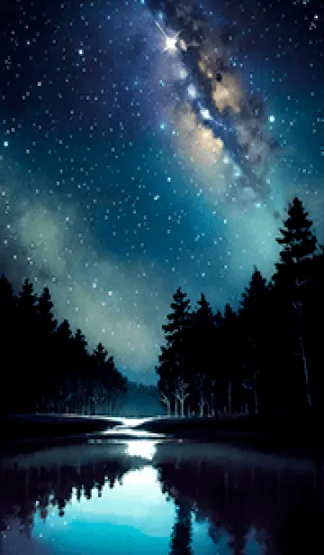 [LINE着せ替え] 穏やかな夜景の着せかえ/711の画像1