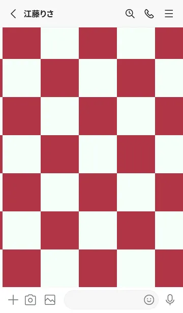 [LINE着せ替え] ミントクリーム■茜色.TKCの画像2