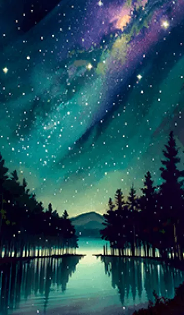 [LINE着せ替え] 穏やかな夜景の着せかえ/713の画像1