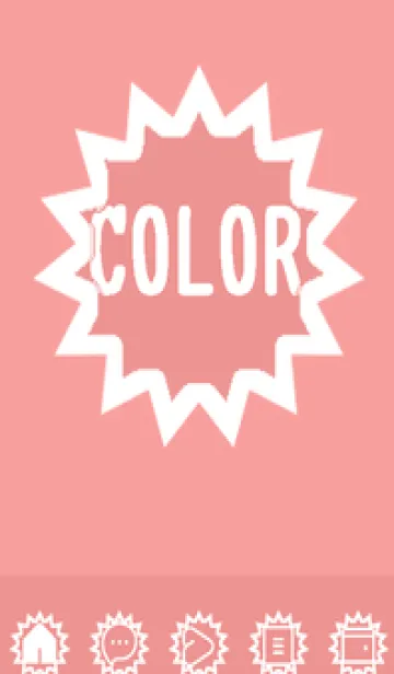 [LINE着せ替え] red color H51の画像1