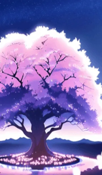 [LINE着せ替え] 冬のサクラ #CKLF147。の画像1