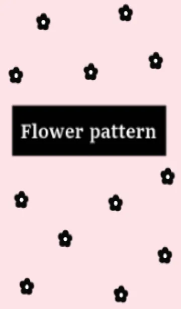 [LINE着せ替え] flower pattern0.3の画像1