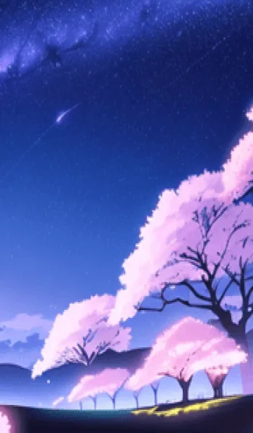 [LINE着せ替え] 冬のサクラ #CKLF146。の画像1