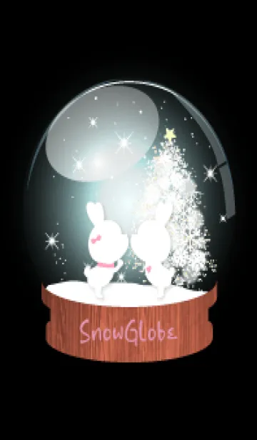 [LINE着せ替え] Snow globe Love Theme 80の画像1
