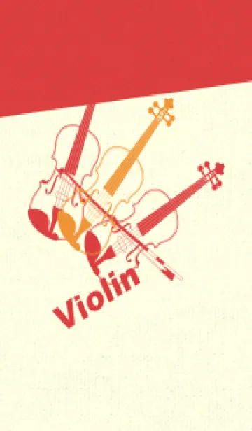 Violin 3カラー 金茶のLINE着せ替え