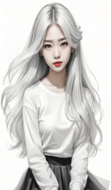 [LINE着せ替え] イメージの創造性-チビ桜女 5W5 3の画像1