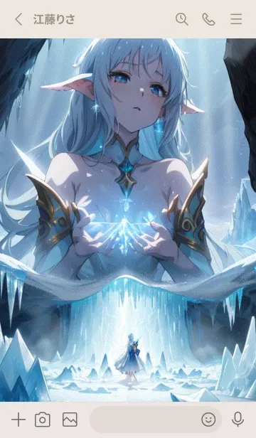 [LINE着せ替え] かわいい日 xHiuCの画像2