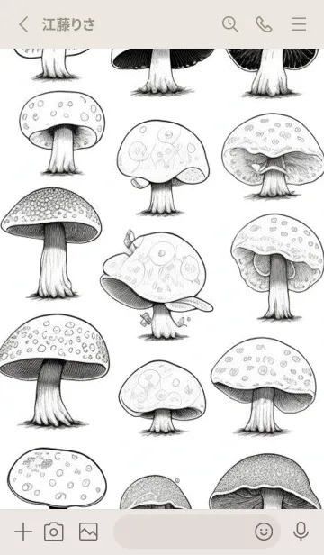 [LINE着せ替え] かわいい日 QfyYGの画像2