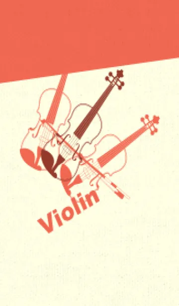 [LINE着せ替え] Violin 3カラー ガーネットブラウンの画像1