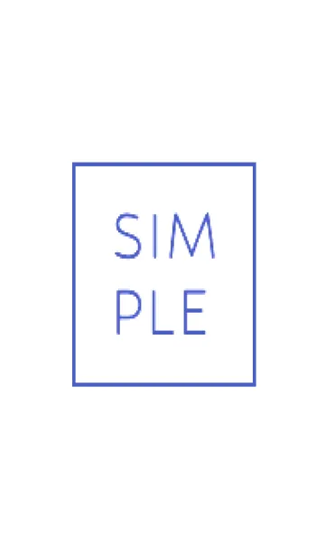 [LINE着せ替え] シンプル アイコン .91の画像1