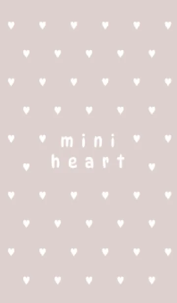 [LINE着せ替え] ミニ ハート ＿7の画像1