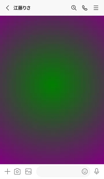 [LINE着せ替え] グリーン●パープル.TKCの画像2