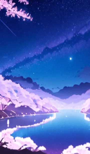 [LINE着せ替え] 冬のサクラ #CLGP710。の画像1