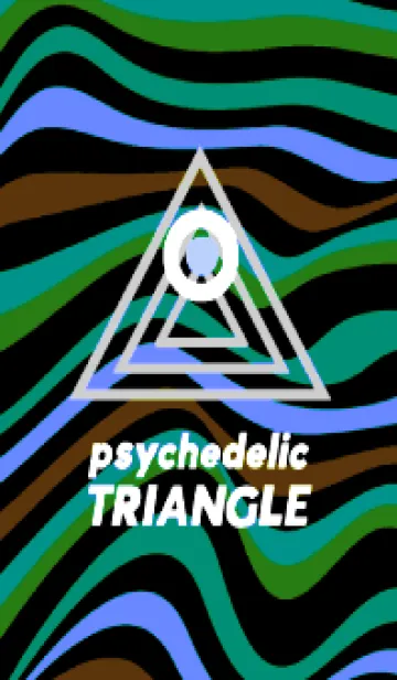 [LINE着せ替え] サイケデリック トライアングル 329の画像1