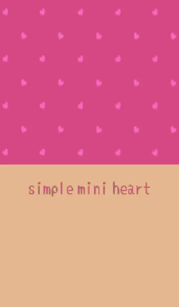 [LINE着せ替え] シンプル ミニ ハート -48の画像1