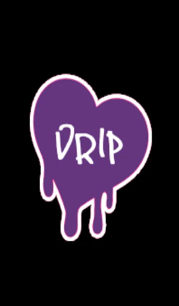 [LINE着せ替え] ドリップ ハート 12の画像1