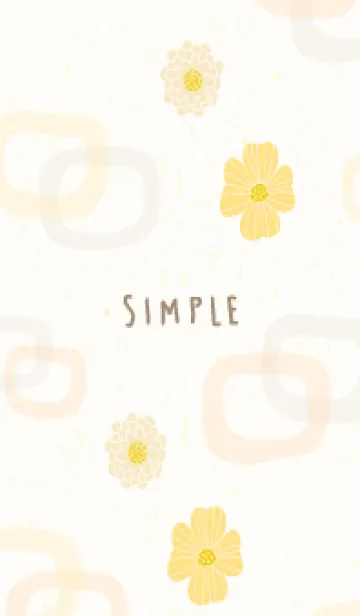 [LINE着せ替え] 花と輪14の画像1