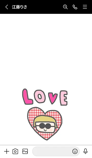 [LINE着せ替え] ガール2の画像2