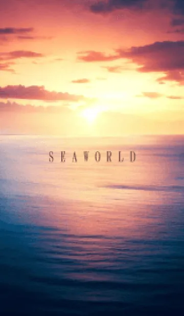 [LINE着せ替え] SEA WORLD-Sunset-34の画像1