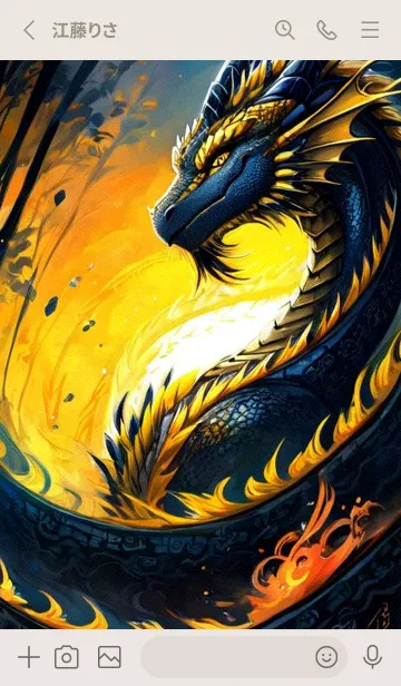 [LINE着せ替え] 幸運を祈ります npFQの画像2