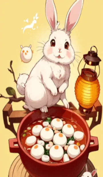 [LINE着せ替え] 幸運を祈ります HbVQの画像1