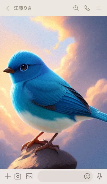 [LINE着せ替え] 幸運を祈ります brYeの画像2