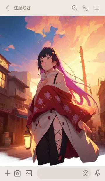 [LINE着せ替え] 幸運を祈ります ySreの画像2