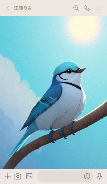 [LINE着せ替え] 幸運を祈ります itvyの画像2