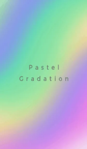 [LINE着せ替え] パステル グラデーション 14の画像1