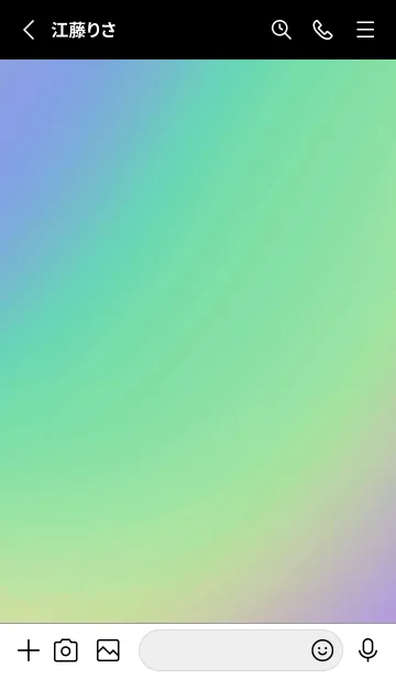 [LINE着せ替え] パステル グラデーション 14の画像2