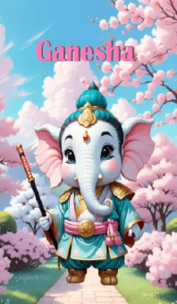 [LINE着せ替え] Japan Ganesha samurai Theme (JP)の画像1