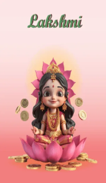 [LINE着せ替え] Lakshmi, love, finance, fulfillment(JP)の画像1