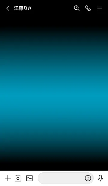 [LINE着せ替え] ATLANTICO BLUE ICON THEME -MEKYM-の画像2