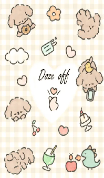 [LINE着せ替え] yellow うたた寝14_1の画像1