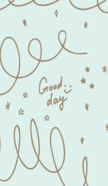 [LINE着せ替え] くるくる キラキラ13の画像1