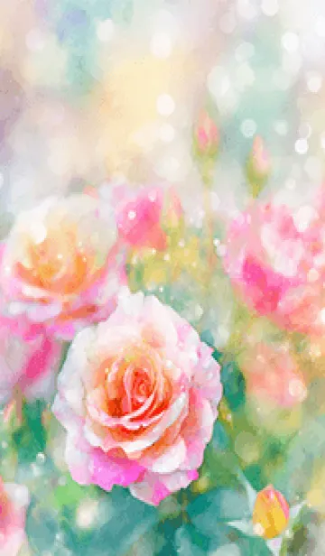 [LINE着せ替え] 薔薇(バラ)の花の着せかえ(R2671)の画像1